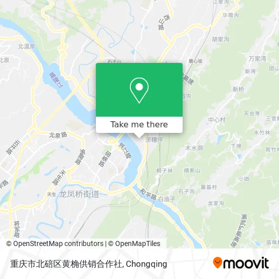 重庆市北碚区黄桷供销合作社 map
