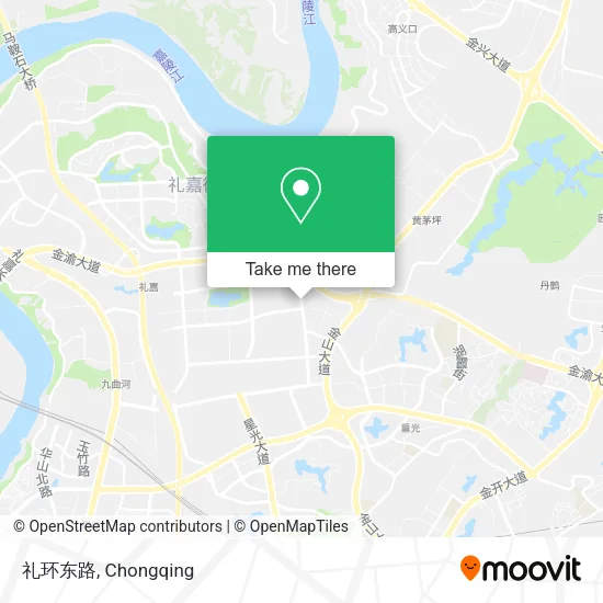 礼环东路 map