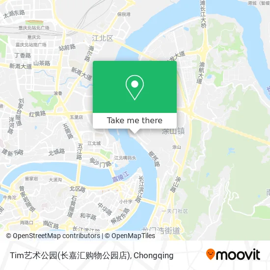 Tim艺术公园(长嘉汇购物公园店) map