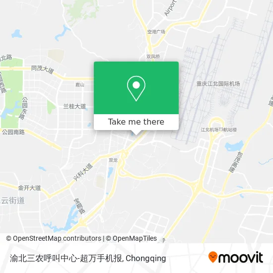 渝北三农呼叫中心-超万手机报 map