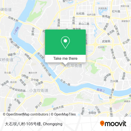 大石坝八村-105号楼 map