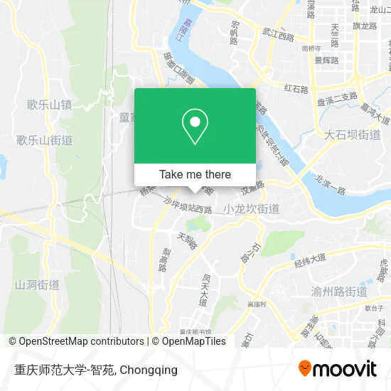 重庆师范大学-智苑 map