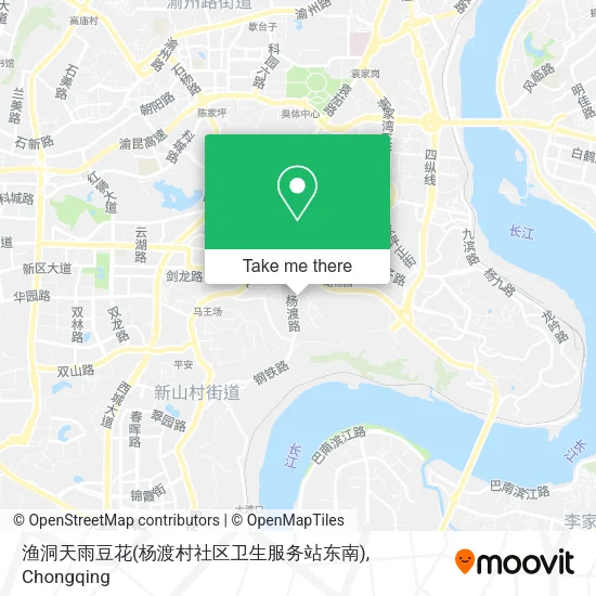 渔洞天雨豆花(杨渡村社区卫生服务站东南) map