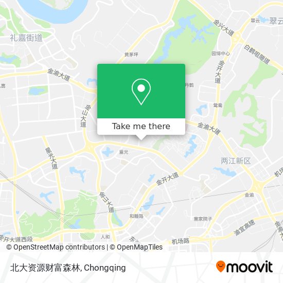 北大资源财富森林 map