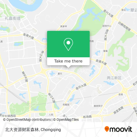北大资源财富森林 map
