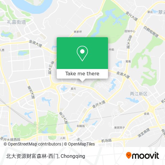 北大资源财富森林-西门 map