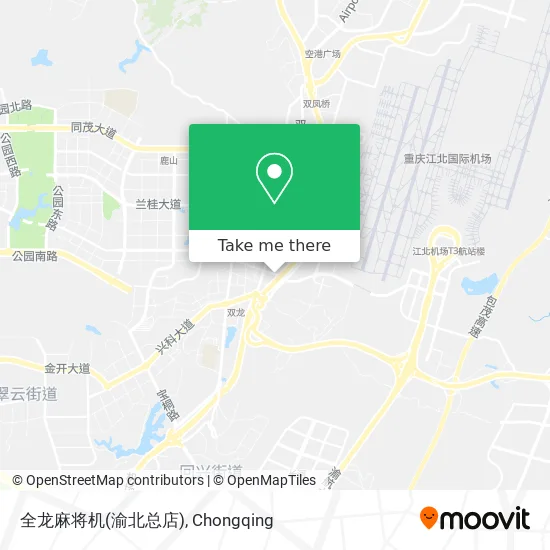 全龙麻将机(渝北总店) map