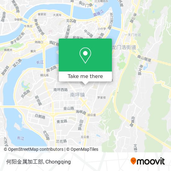 何阳金属加工部 map