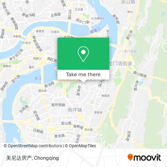 美尼达房产 map