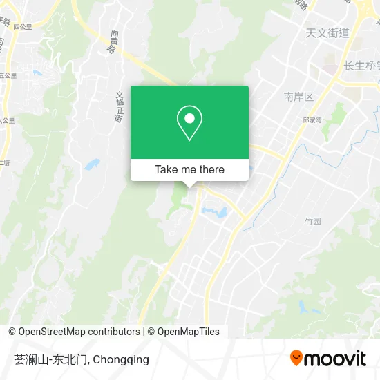 荟澜山-东北门 map