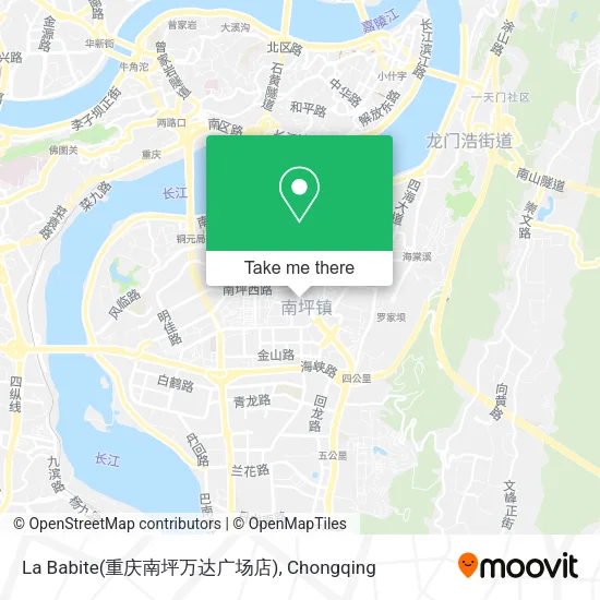La Babite(重庆南坪万达广场店) map