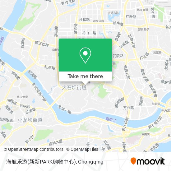 海航乐游(新新PARK购物中心) map