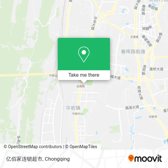 亿佰家连锁超市 map
