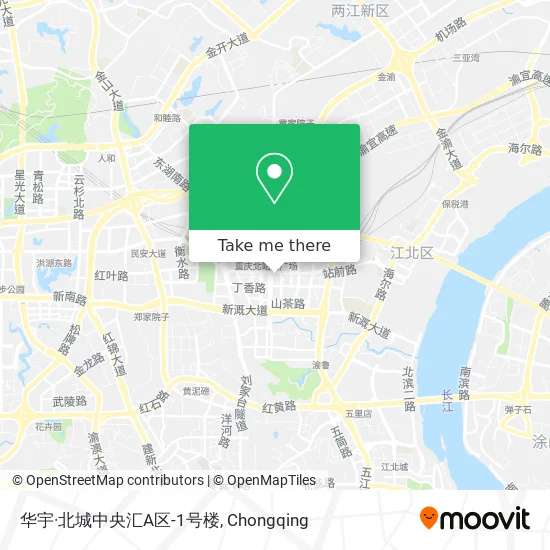 华宇·北城中央汇A区-1号楼 map