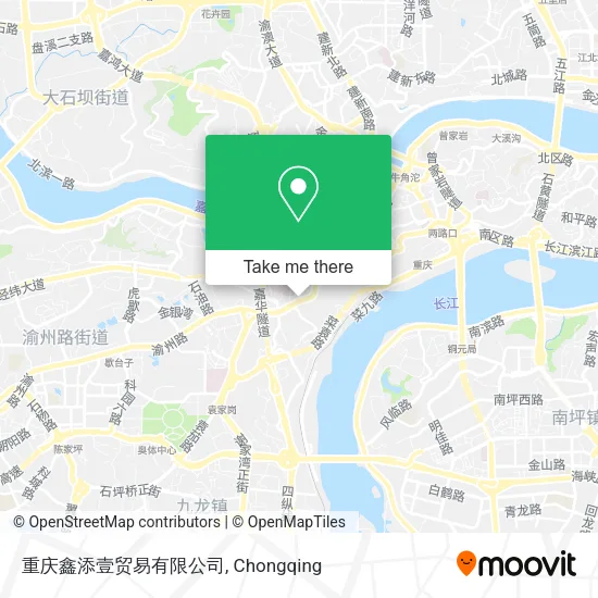 重庆鑫添壹贸易有限公司 map