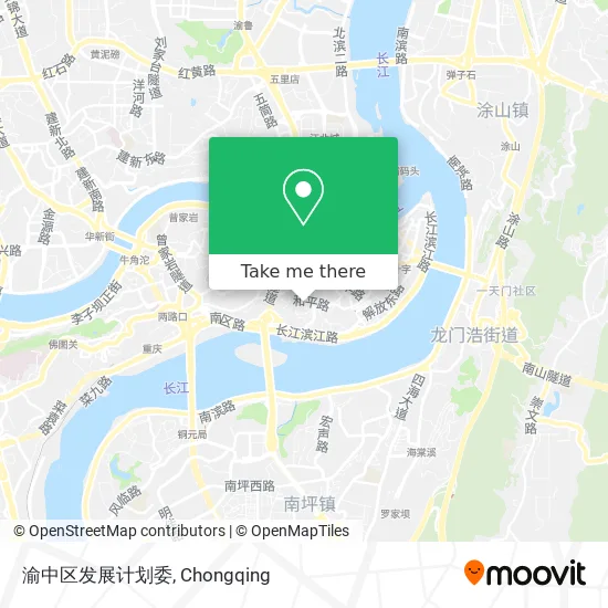 渝中区发展计划委 map