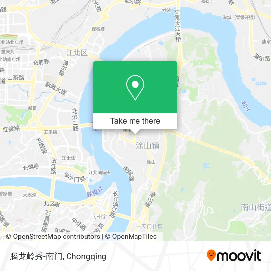 腾龙岭秀-南门 map