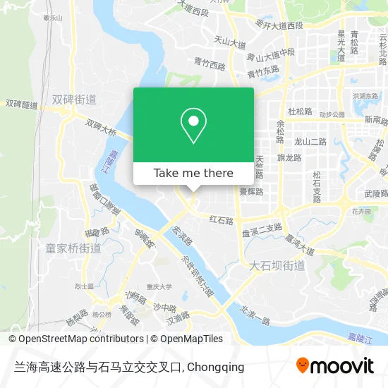 兰海高速公路与石马立交交叉口 map