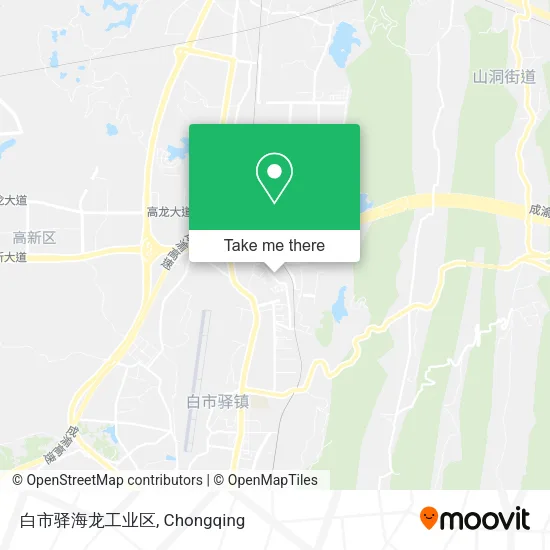 白市驿海龙工业区 map