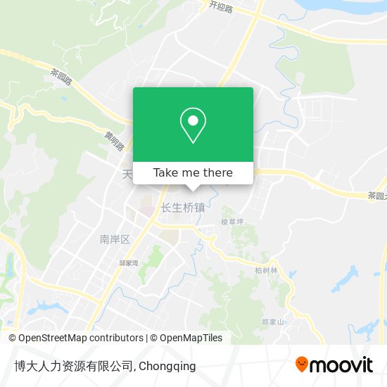 博大人力资源有限公司 map