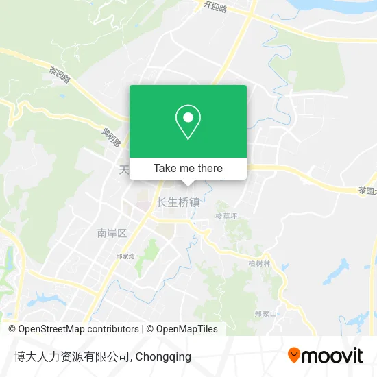 博大人力资源有限公司 map