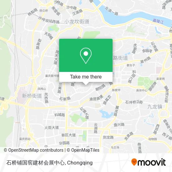 石桥铺国窖建材会展中心 map