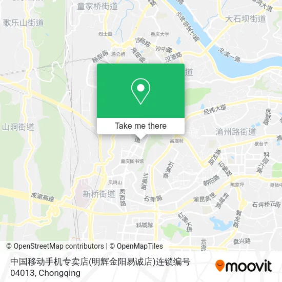 中国移动手机专卖店(明辉金阳易诚店)连锁编号04013 map