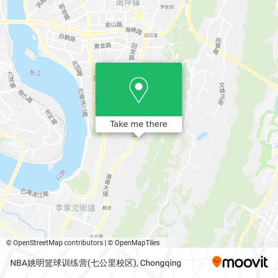 NBA姚明篮球训练营(七公里校区) map
