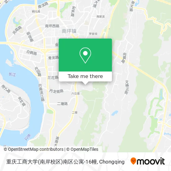 重庆工商大学(南岸校区)南区公寓-16幢 map