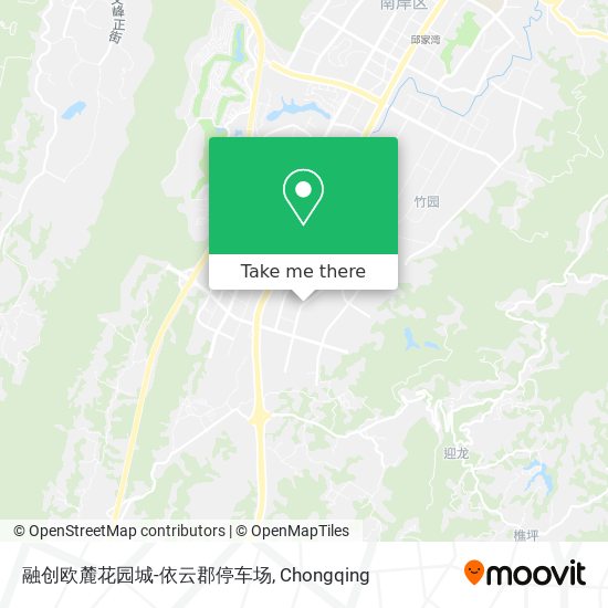 融创欧麓花园城-依云郡停车场 map