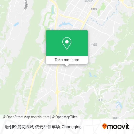 融创欧麓花园城-依云郡停车场 map