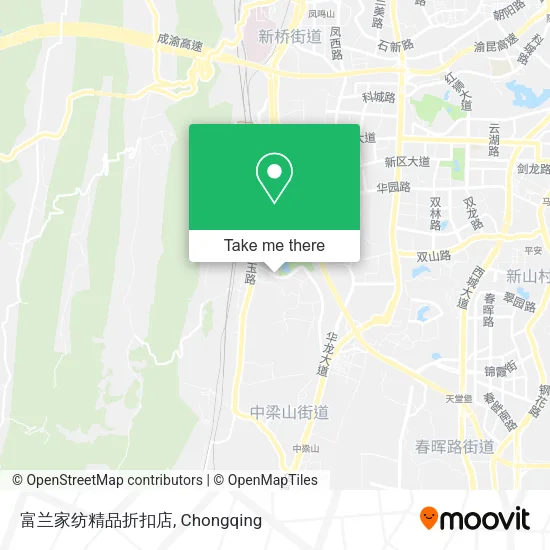 富兰家纺精品折扣店 map