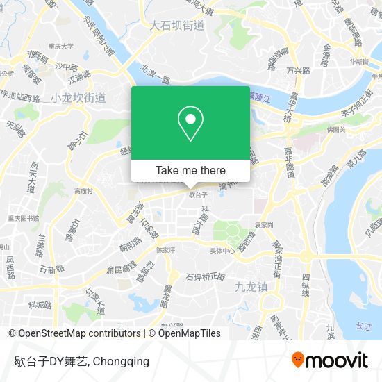 歇台子DY舞艺 map