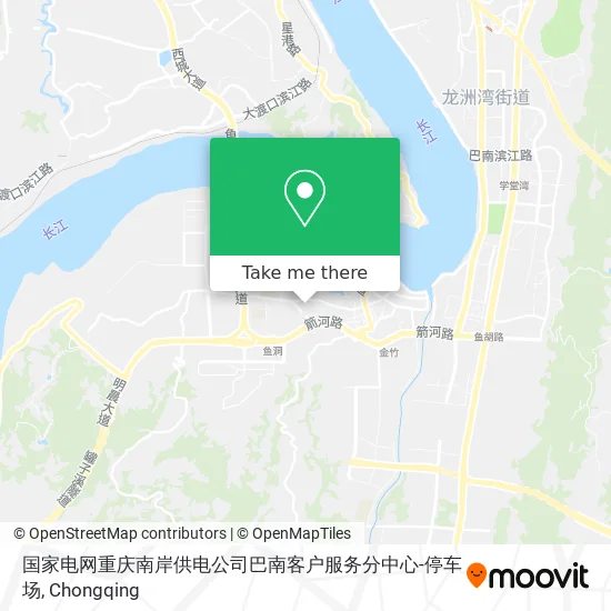国家电网重庆南岸供电公司巴南客户服务分中心-停车场 map