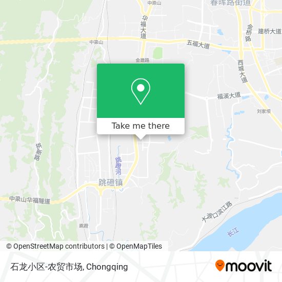 石龙小区-农贸市场 map