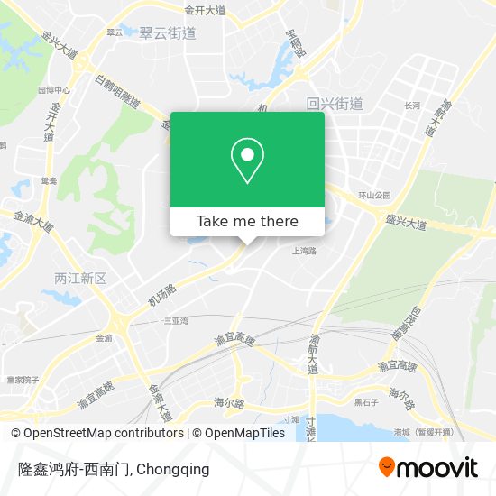 隆鑫鸿府-西南门 map