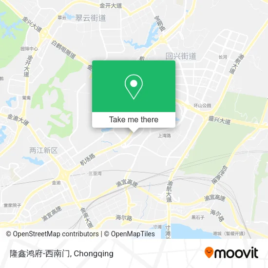 隆鑫鸿府-西南门 map