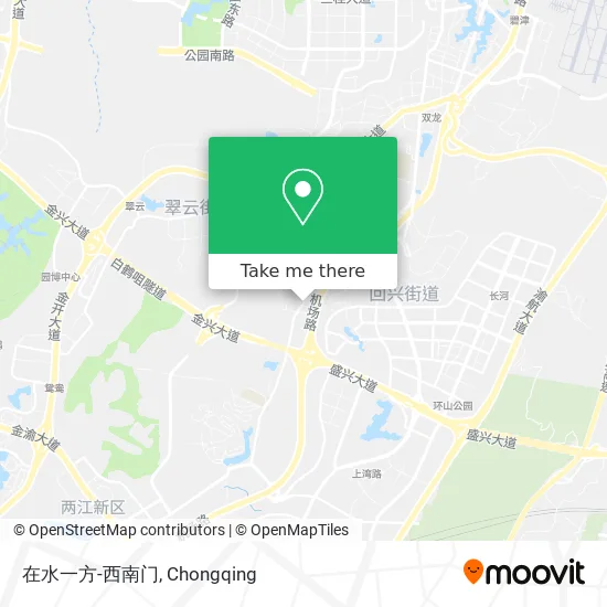 在水一方-西南门 map