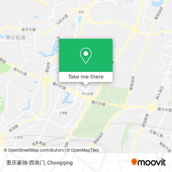 重庆豪驰-西南门 map