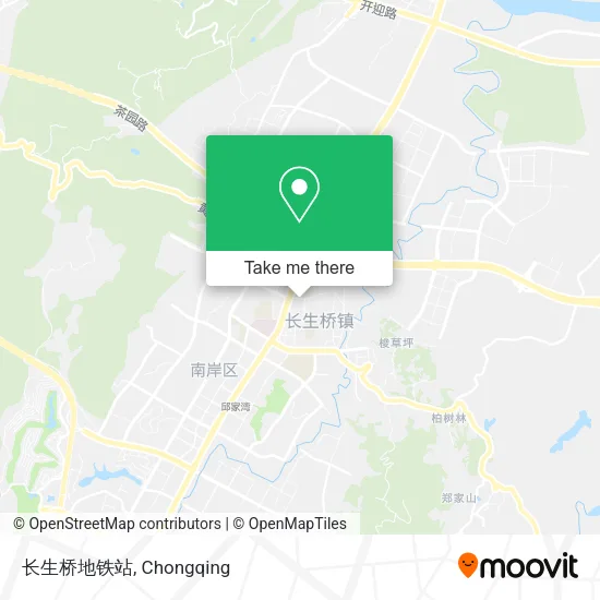 长生桥地铁站 map