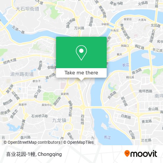 喜业花园-1幢 map