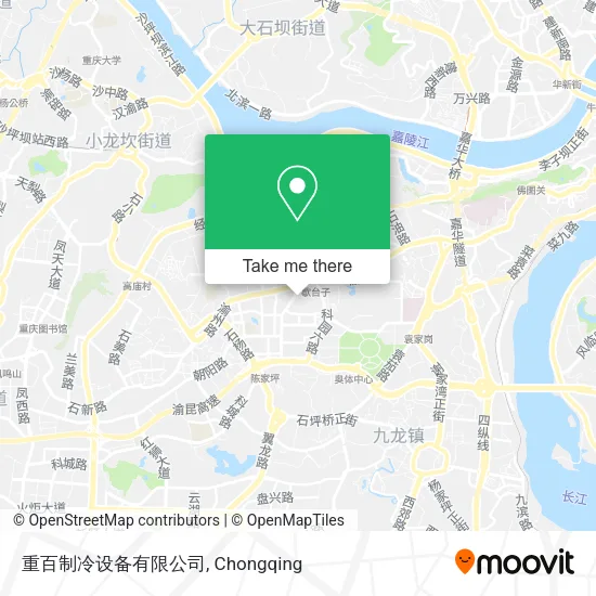重百制冷设备有限公司 map