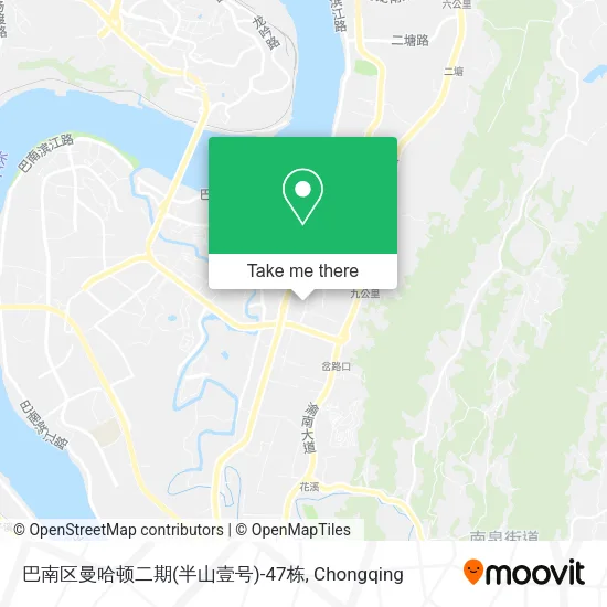 巴南区曼哈顿二期(半山壹号)-47栋 map
