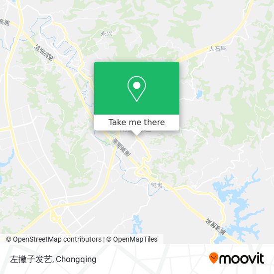 左撇子发艺 map