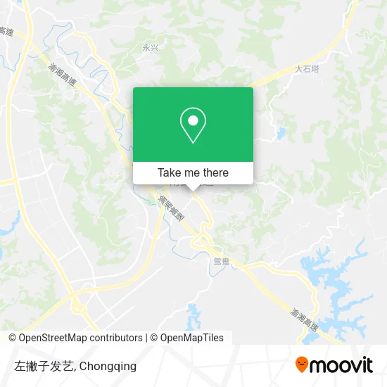 左撇子发艺 map