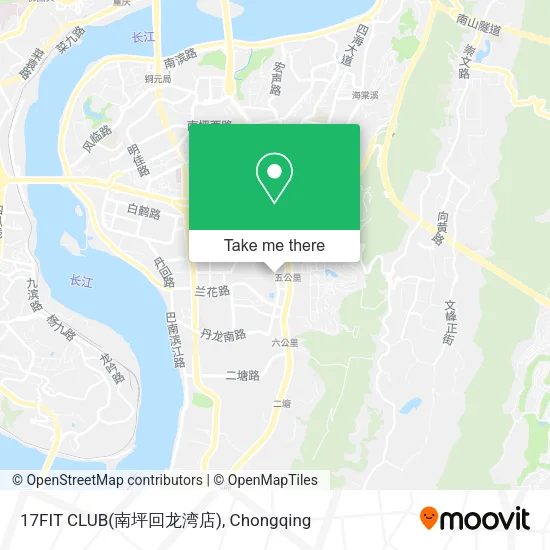 17FIT CLUB(南坪回龙湾店) map