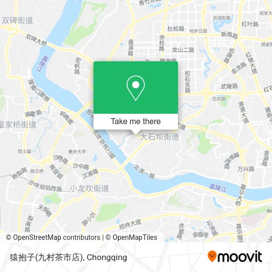 猿抱子(九村茶市店) map