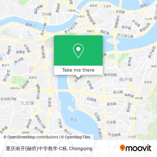 重庆南开(融侨)中学教学-C栋 map