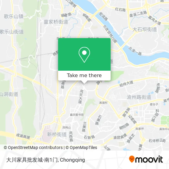 大川家具批发城-南1门 map