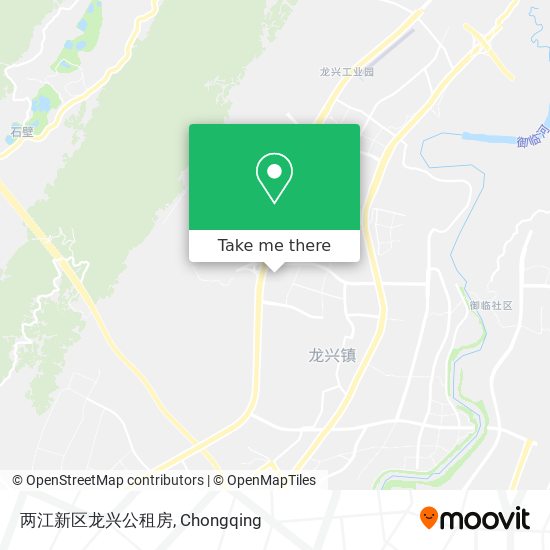 两江新区龙兴公租房 map